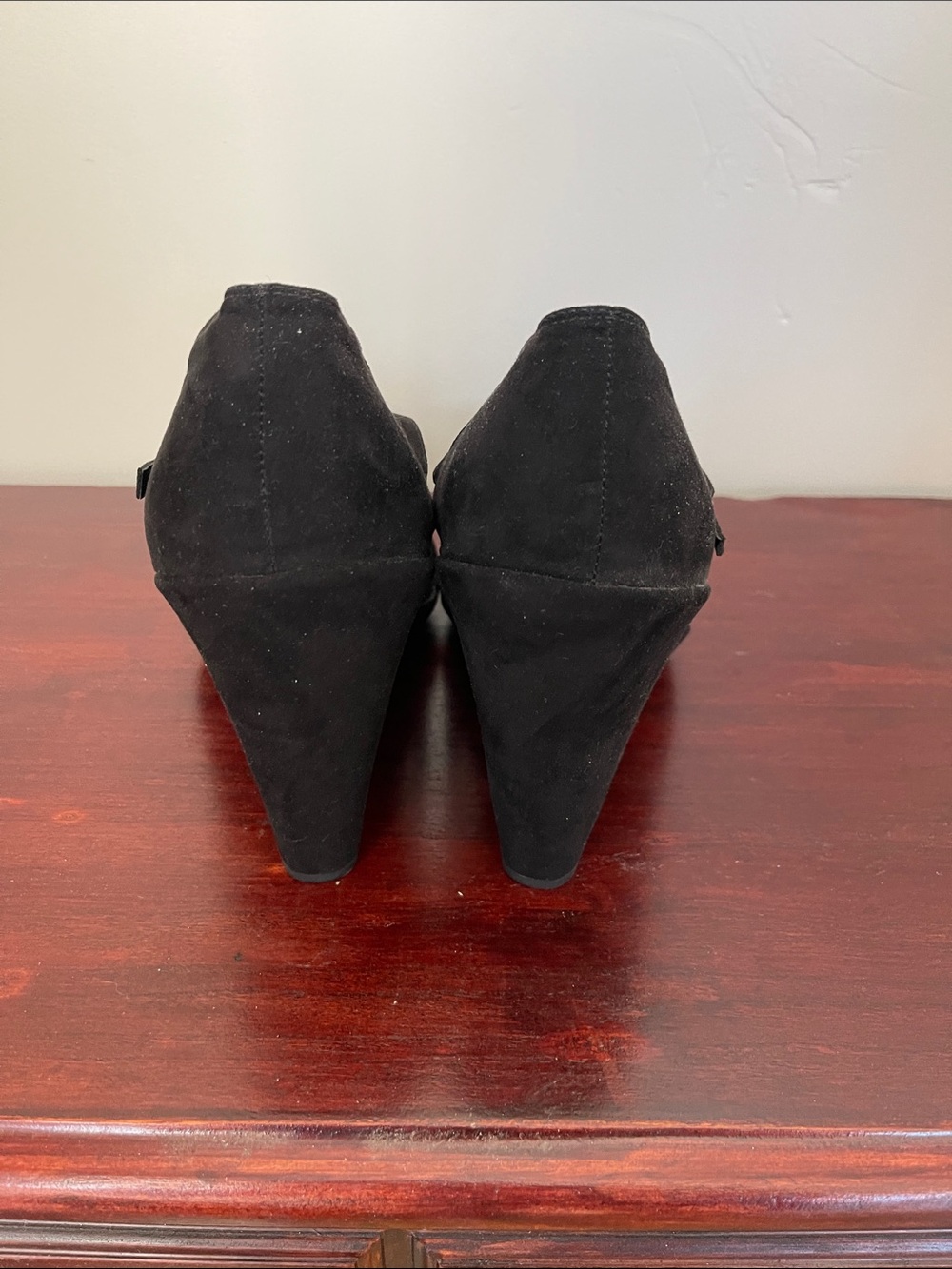 Torrid Mesh Mary Jane Strap Platform Wedge 11W - Picture 3 of 4
